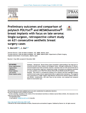Preliminary outcomes and comparison of polytech POLYtxtR and
